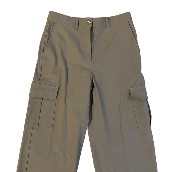 Theory Relaxed Straight-Leg Cargo Pants Size 4 - Picture 6 of 7